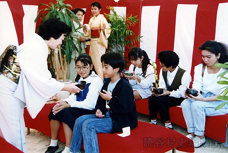 会場風景　呈茶