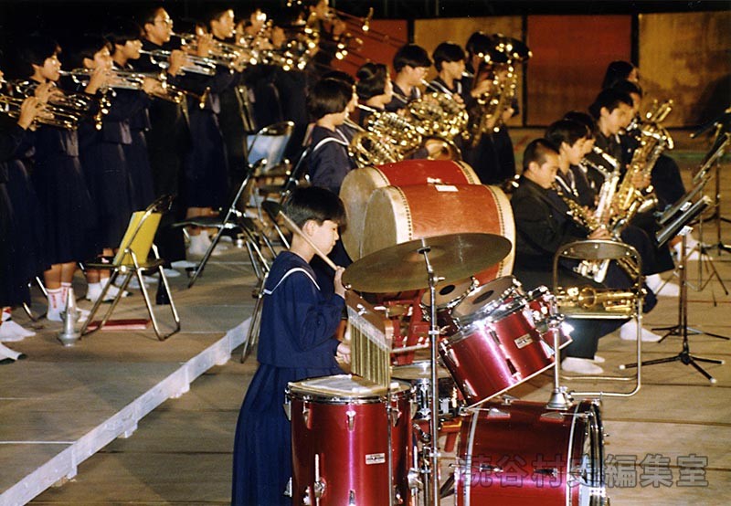 吹奏楽演奏　読谷中学校・古堅中学校（創作「進貢船」）
