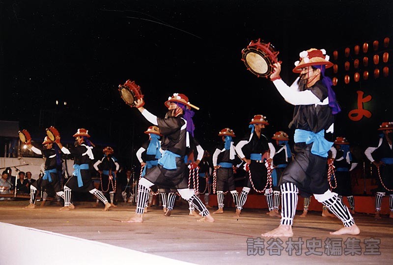 伝統芸能　馬舞　高志保区（創作「進貢船」）