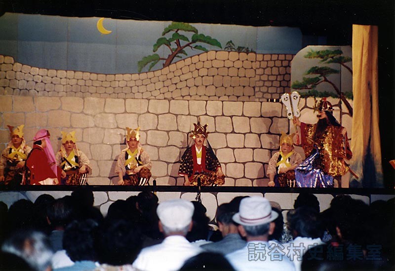 組踊「護佐丸」　喜名区（福祉センター）