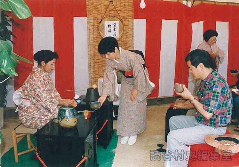 会場風景　呈茶