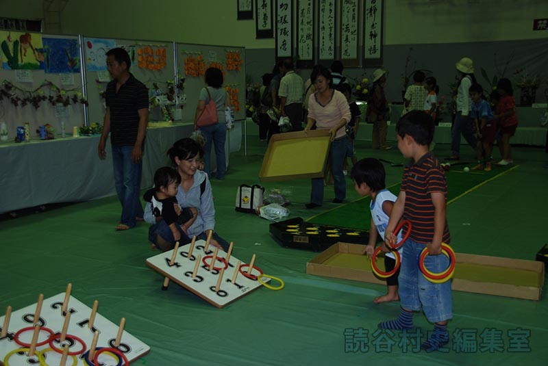 会場風景　総合作品展示会（体育センター）