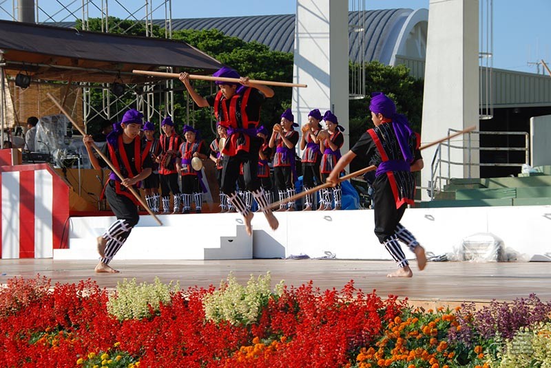 座喜味棒　座喜味子ども会（受け継ごう読谷の心）