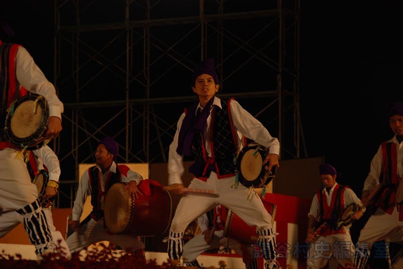 「送」エイサー・カチャーシー　波平青年会（創作「進貢船」）