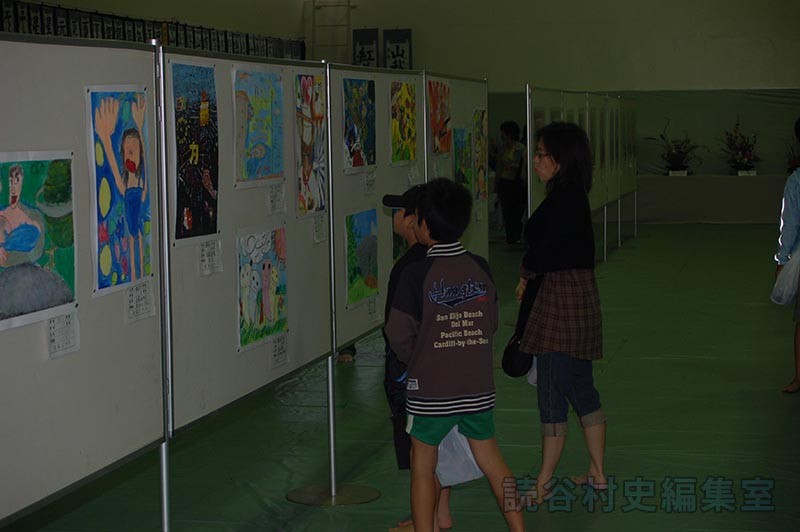 会場風景　総合作品展示会（体育センター）