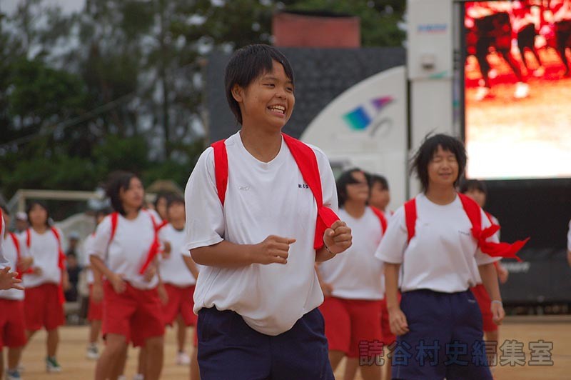 集団演技　村内中学校