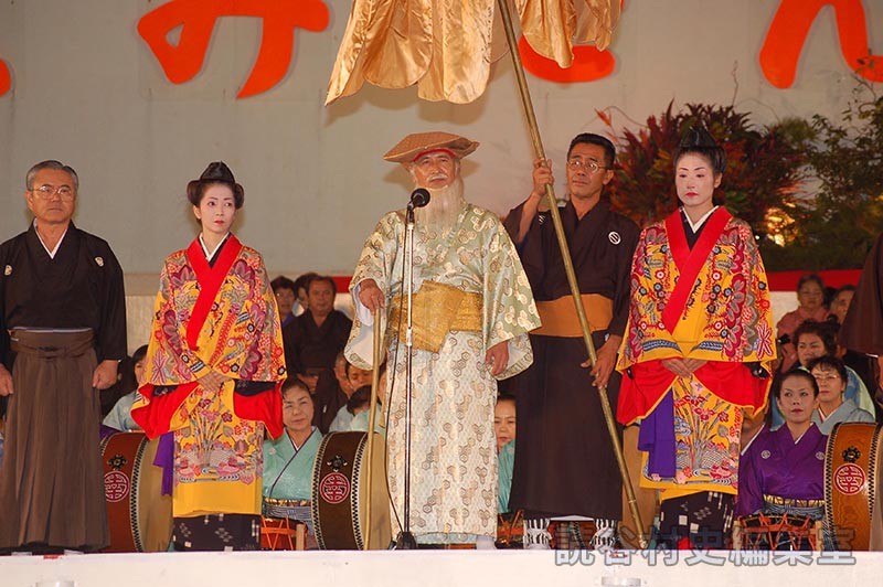 赤犬子大主前のことば　楚辺区（赤犬子琉球古典音楽大演奏会）