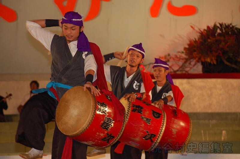 「送」エイサー・カチャーシー　渡慶次区青年会（創作「進貢船」）