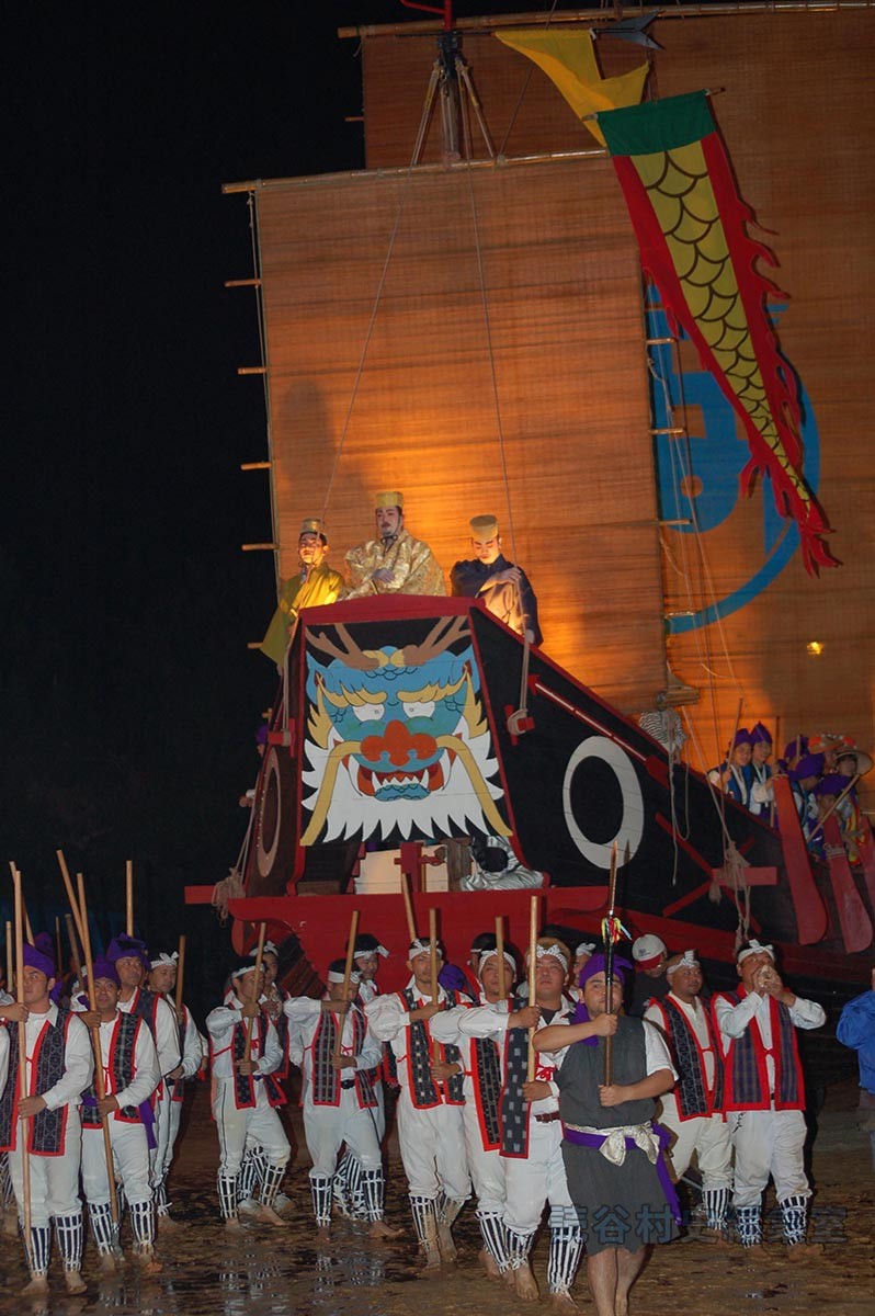 会場風景　進貢船