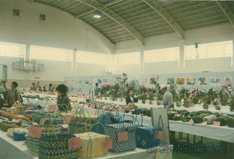 会場風景　総合作品展示会（体育センター）