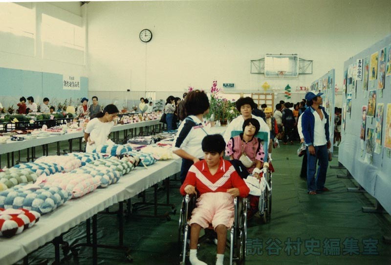 会場風景　総合作品展示会（体育センター）