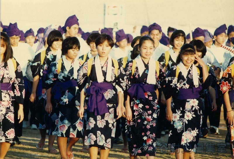 集団演技　村内中学校