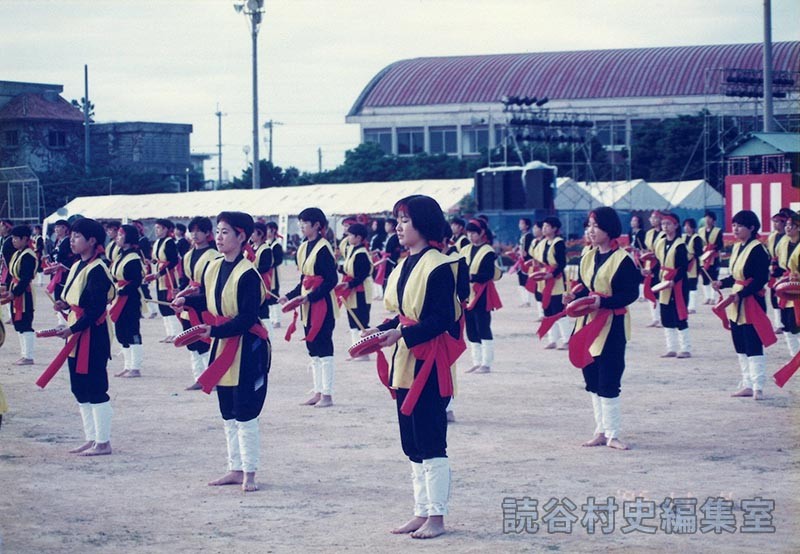集団演技　村内小中学校