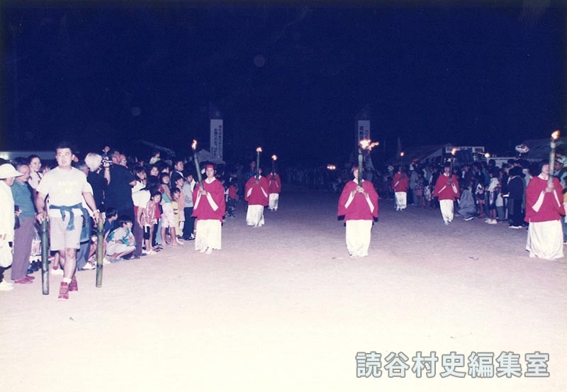 「標」ノロの炎　読谷高校（創作「進貢船」）