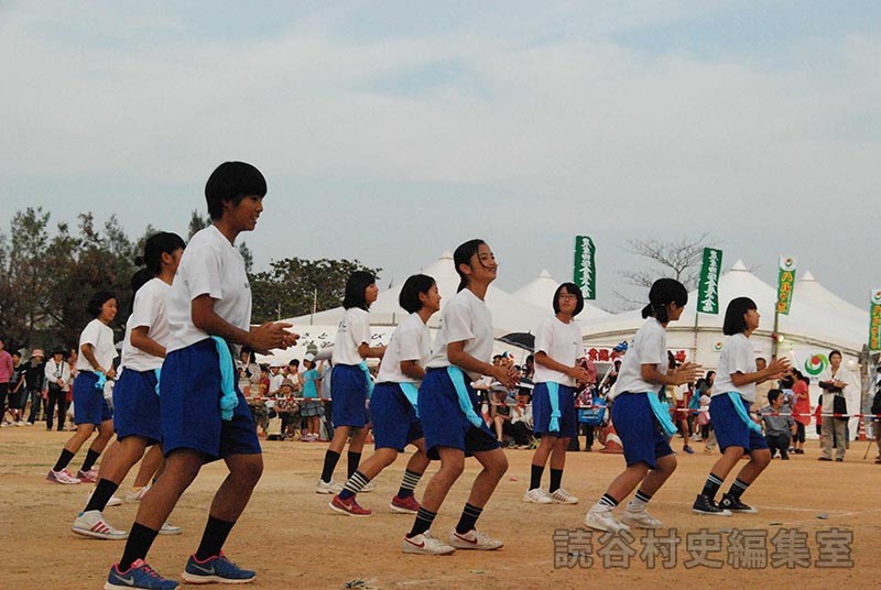 集団演技　古堅中学校