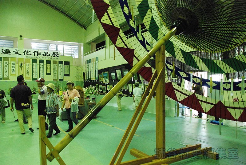 会場風景　総合作品展示会（体育センター）