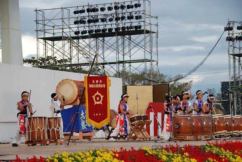 芸能交流　奥越太鼓（福井県大野市）