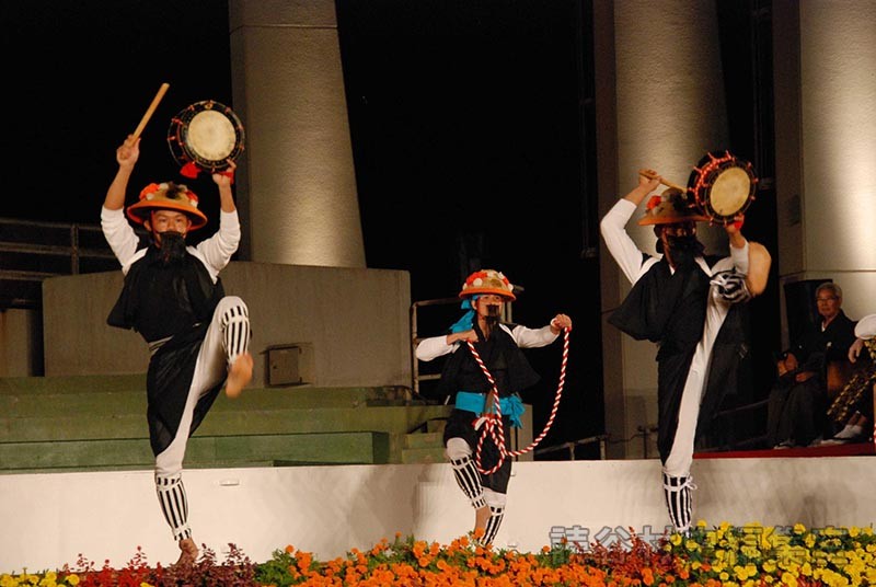 「宴」馬舞　高志保馬舞保存会（創作「進貢船」）