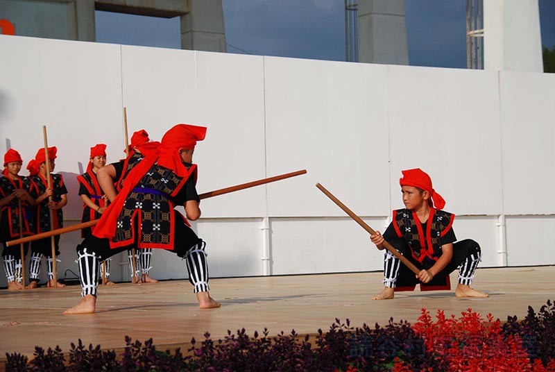 長浜棒　長浜子ども会（受け継ごう読谷の心）