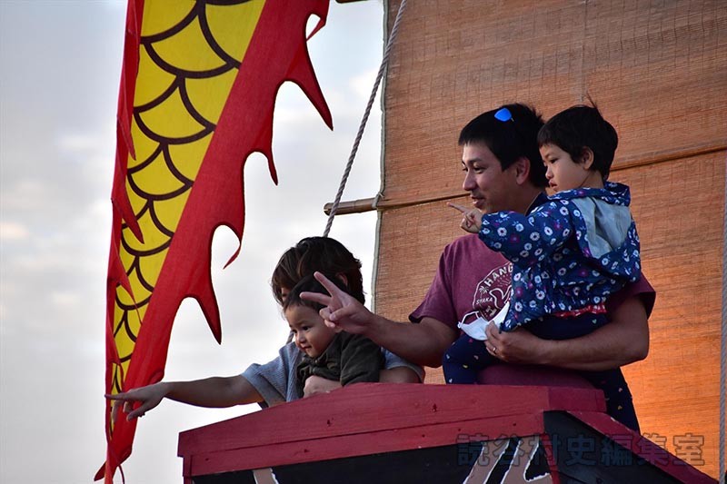 会場風景　進貢船